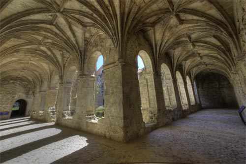Galerías norte y oeste del claustro de Monsalud